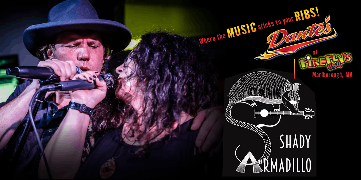 Shady Armadillo in Dante's at Firefly's BBQ, 19 September | Event in Marlborough | AllEvents