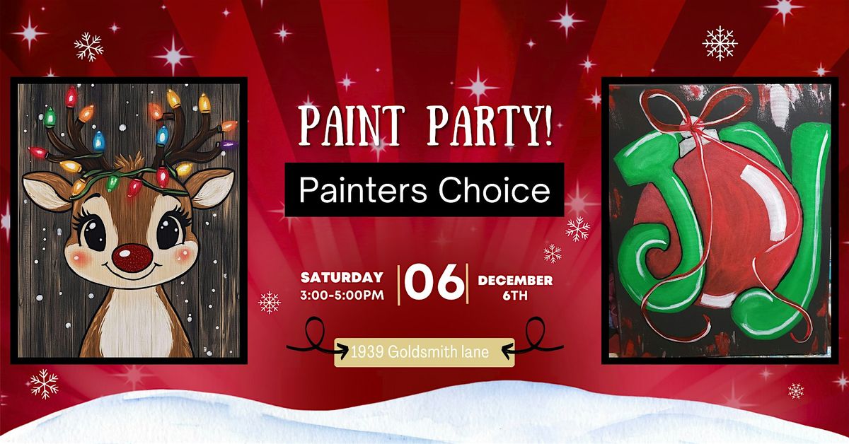 Holiday Celebration Paint & Sip in the Studio, 6 December | Event in Louisville | AllEvents