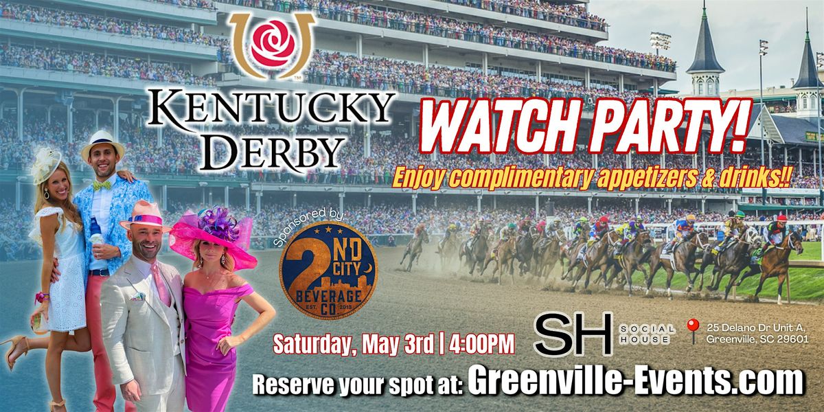 Kentucky Derby Watch Party! | Event in Greenville | AllEvents