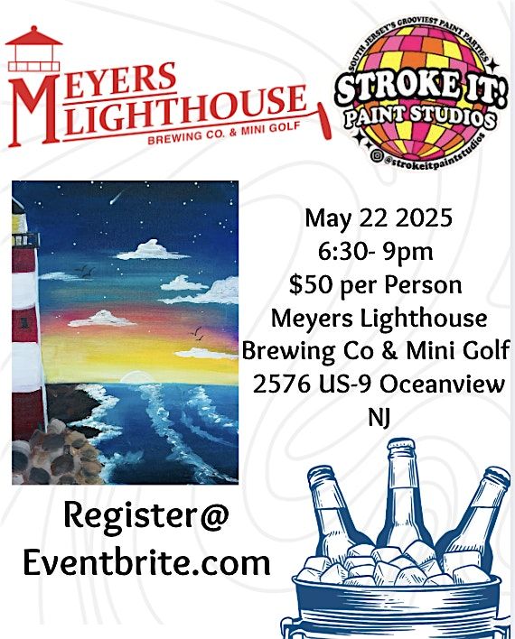 Paint N' Sip at Meyers Brewing  Co. and Mini Golf, 22 May | Event in Dennis | AllEvents