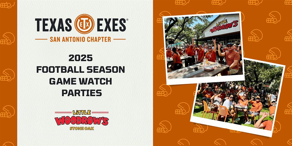 Texas vs. Vanderbilt Football Watch Party @ Little Woodrow’s Stone Oak, 1 November | Event in San Antonio
