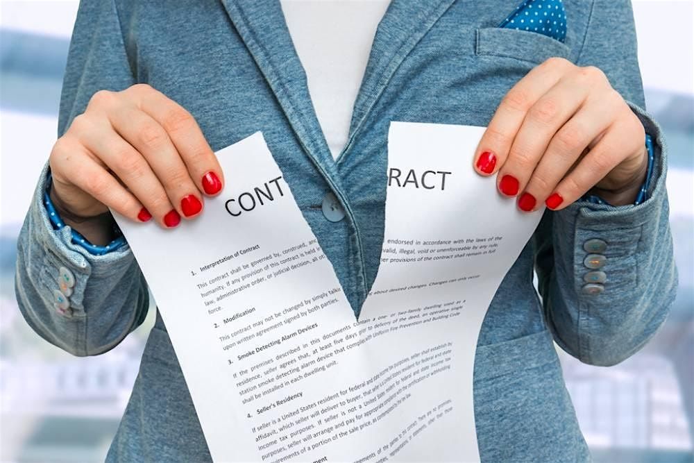 Possible Terminations in the contract - CE CREDIT, 17 July | Event in Katy | AllEvents