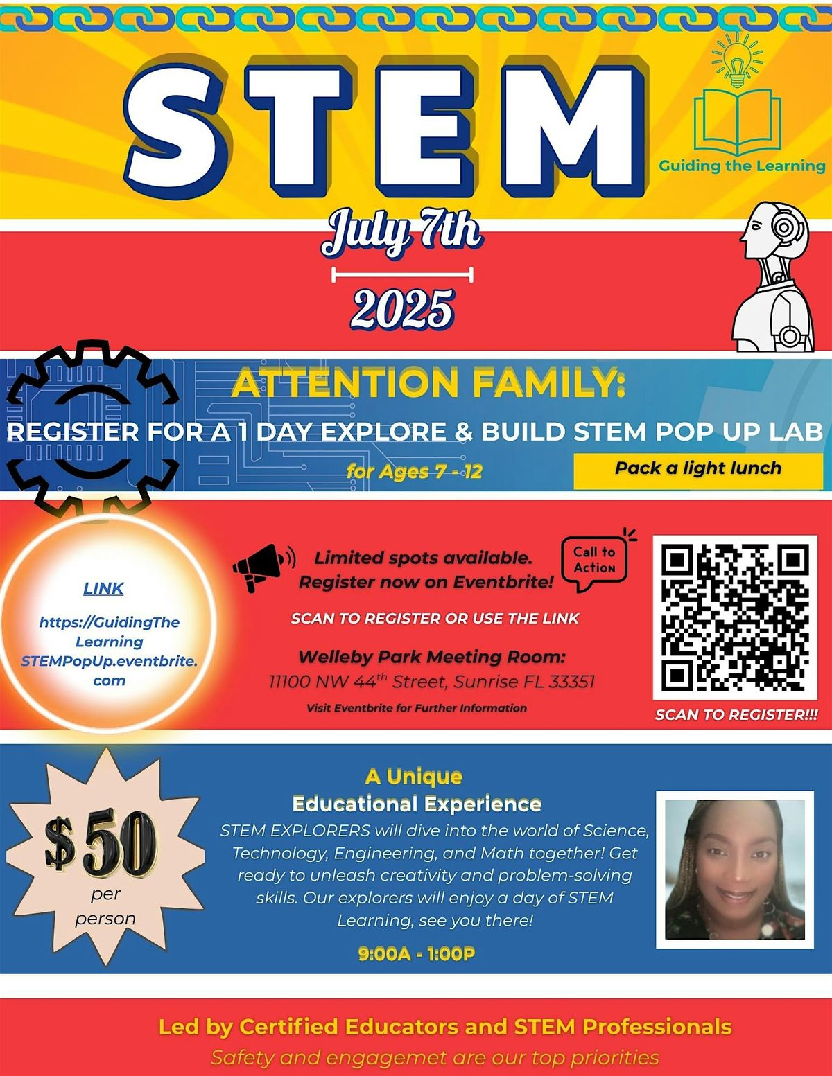 Explore & Build with STEM Explorers – A Day to Dream & Do, 7 July | Event in Sunrise | AllEvents