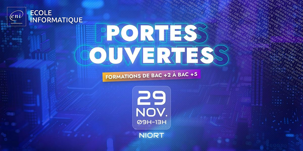 Journée Portes Ouvertes - Niort, 29 November | Event in Niort | AllEvents