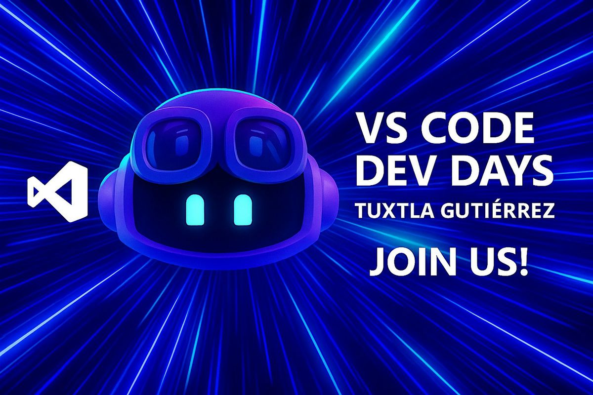 VS Code Dev Days | Tuxtla Gutiérrez, 24 September | Event in Tuxtla Gutiérrez | AllEvents