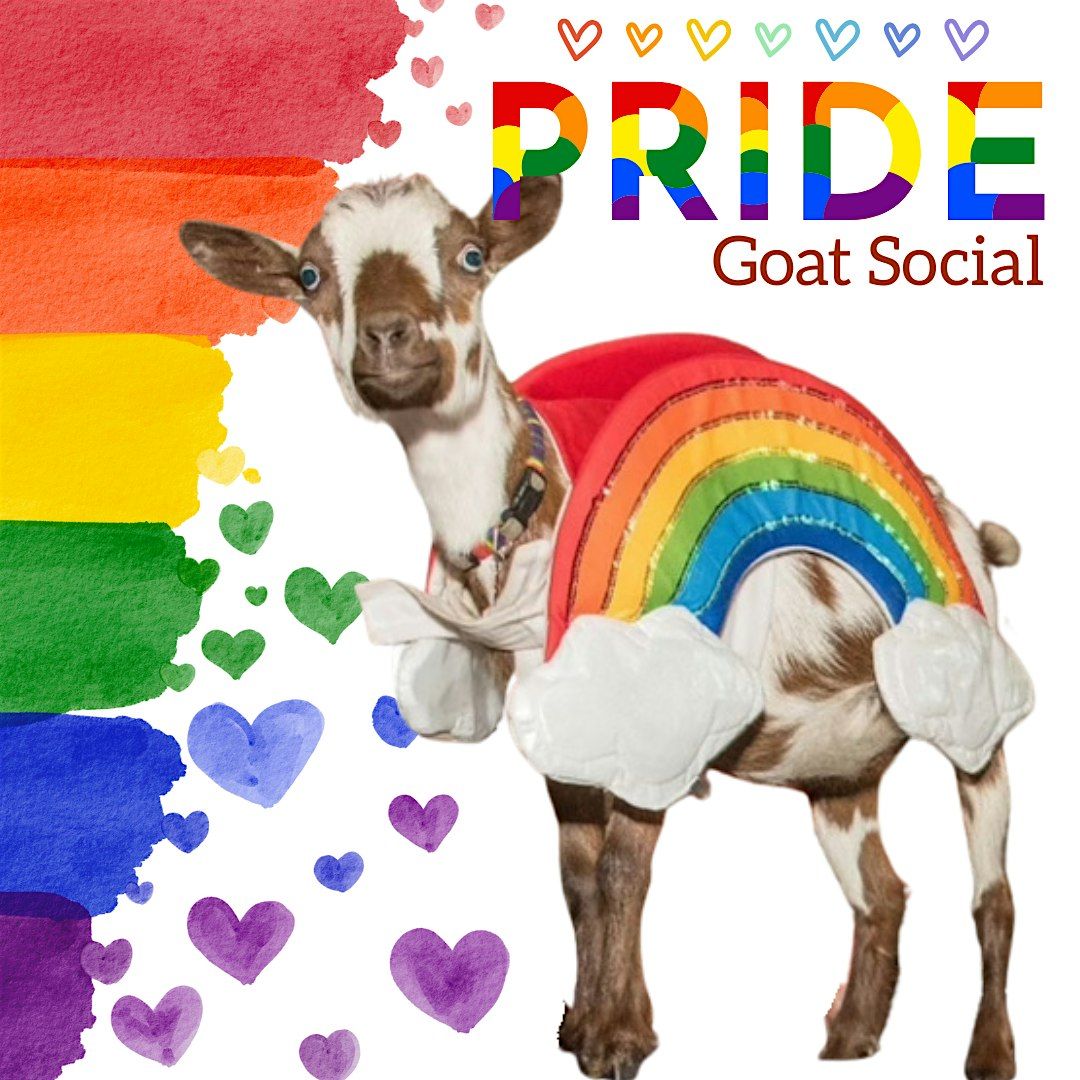 Pride June Goat Social Hour, 29 June | Event in Alexandria | AllEvents