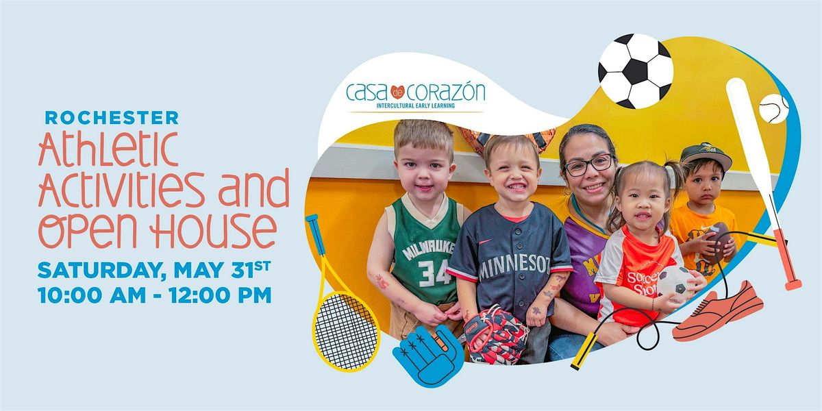 Athletic Activities and Open House, 31 May | Event in Rochester | AllEvents