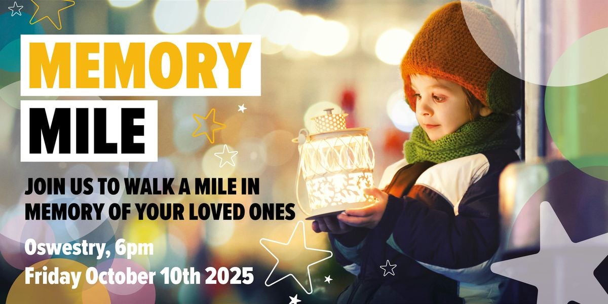 Oswestry Memory Mile, 10 October | Event in Oswestry | AllEvents