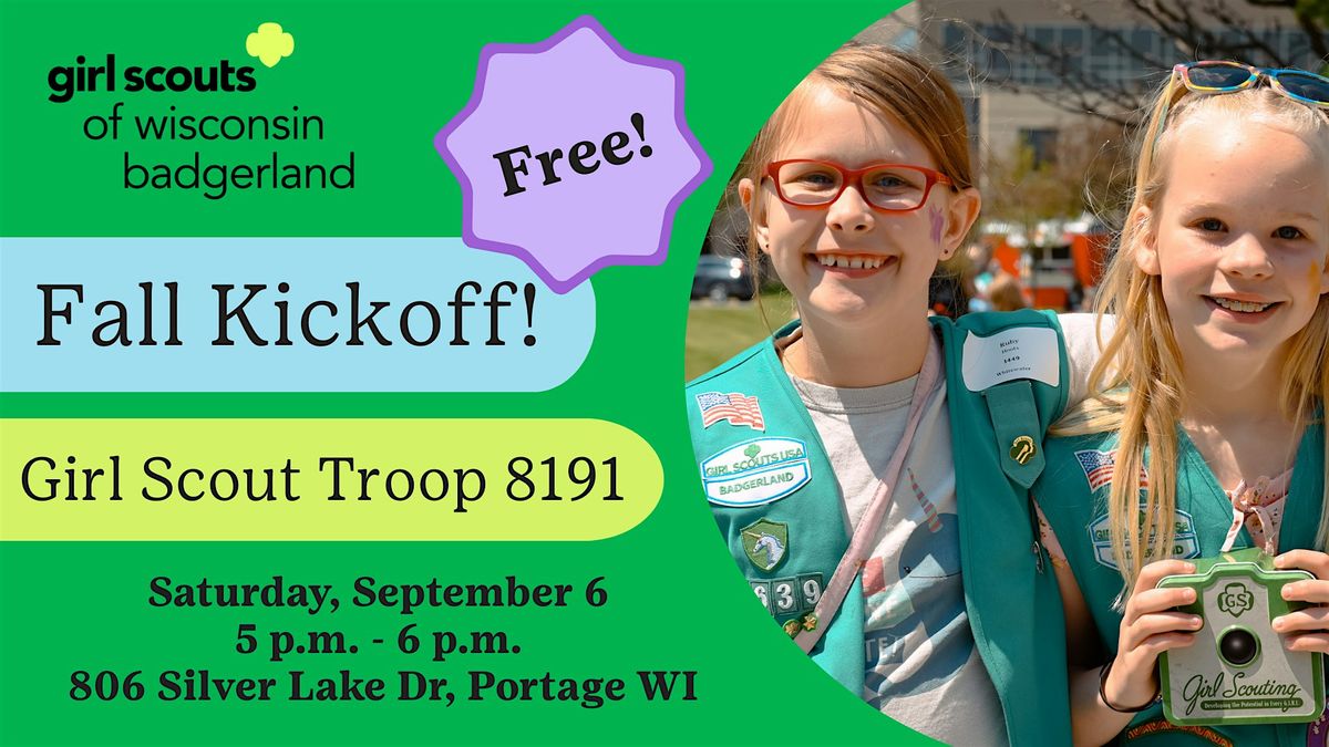 Girl Scouts Fall Kickoff!, 6 September | Event in Portage | AllEvents