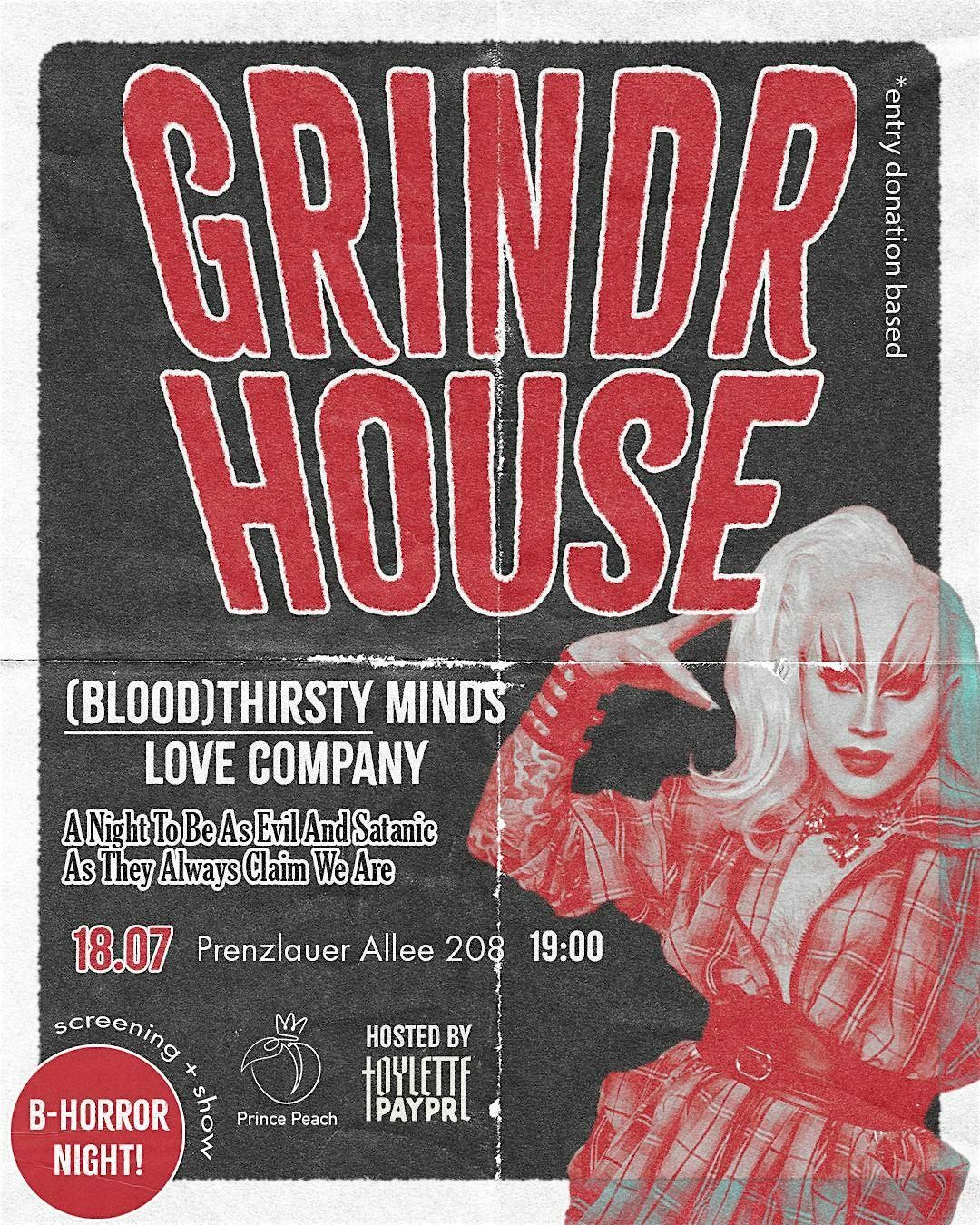 Grindrhouse Cinema, 29 August | Event in Berlin | AllEvents