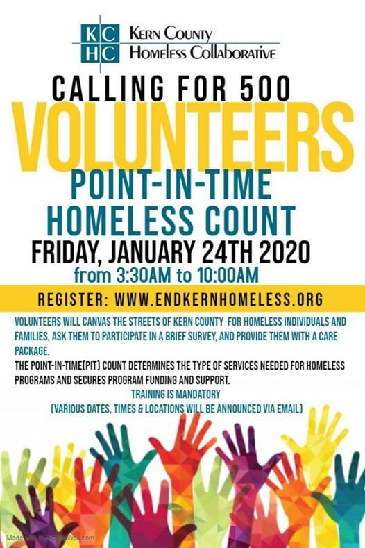2020 Kern County PointInTime Homeless Count, The Mission at Kern