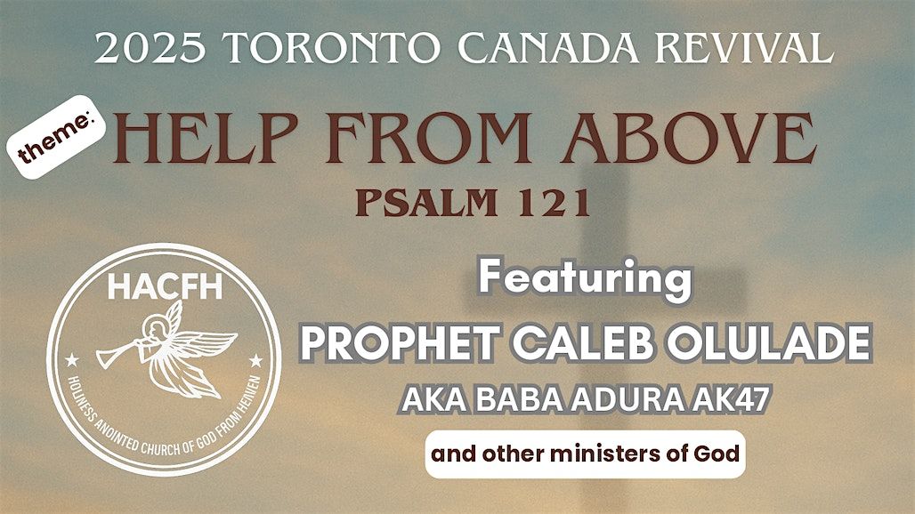 Help From Above, 11 October | Event in Toronto | AllEvents