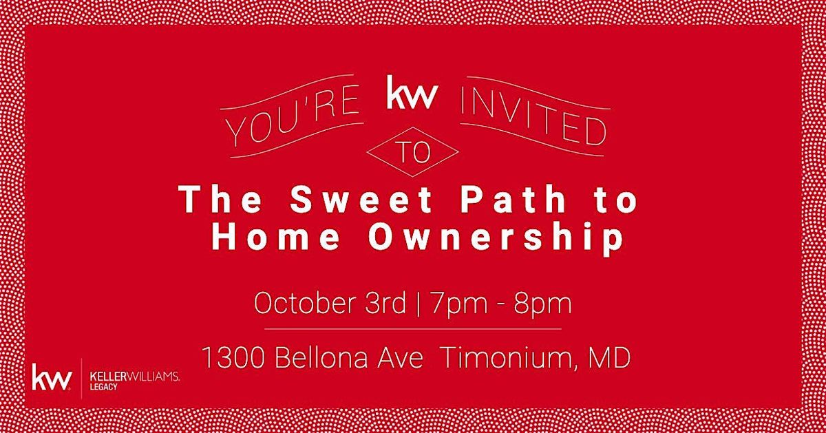 Sweet Path to Homebuying Seminar, 3 October | Event in Timonium | AllEvents