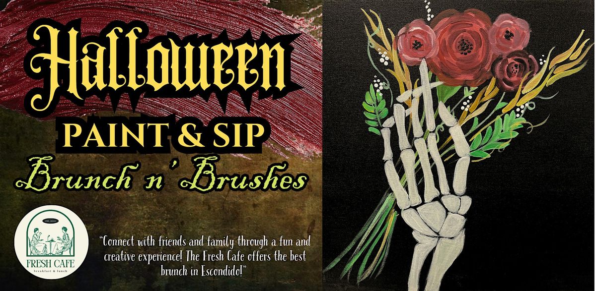 Flowers for the Lady - Halloween Paint and Sip, 26 October | Event in Escondido | AllEvents