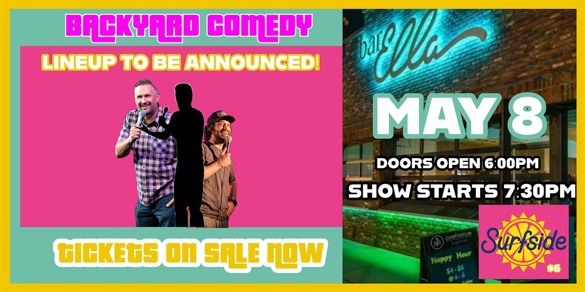 Comedy Night  at Bar Ella in PACIFIC BEACH on THURSDAY MAY 8th, 8 May | Event in San Diego | AllEvents