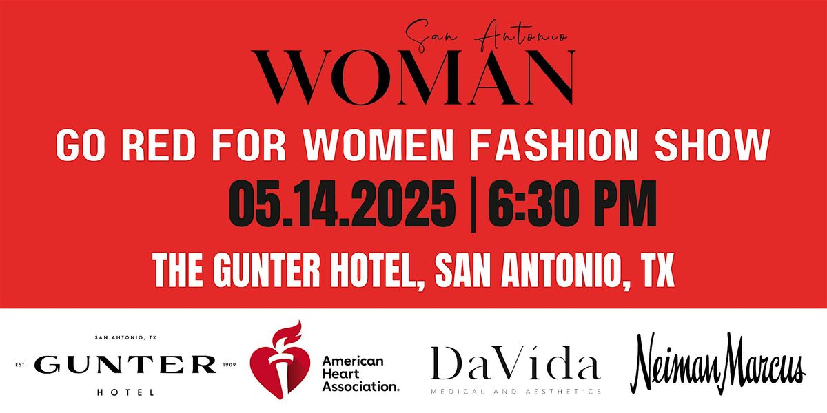 San Antonio Woman Fashion Show Benefitting the American Heart Association, 14 May | Event in San Antonio | AllEvents