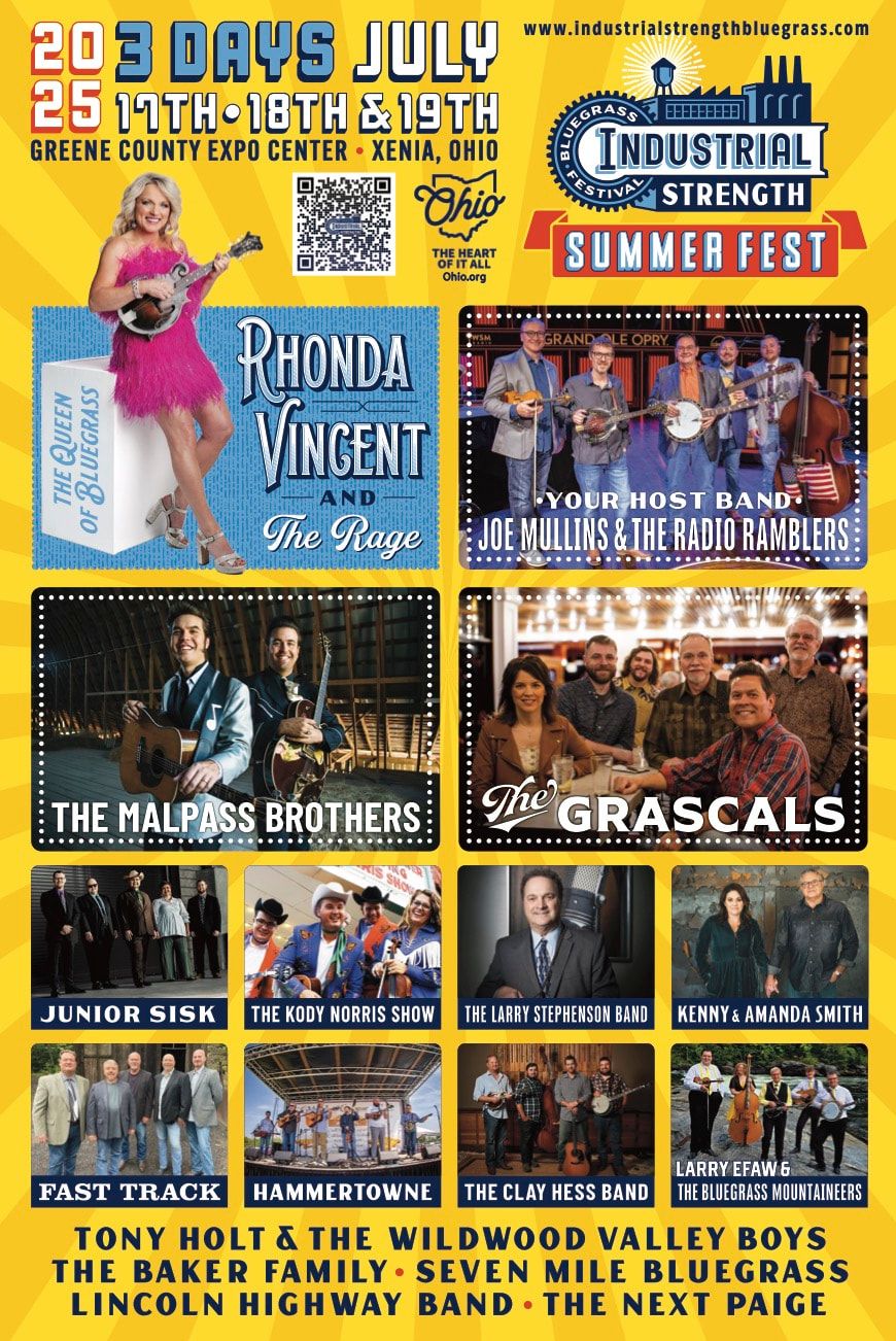 Industrial Strength Bluegrass Festival - Saturday at Greene County Fairgrounds and Expo Center, 19 July | AllEvents