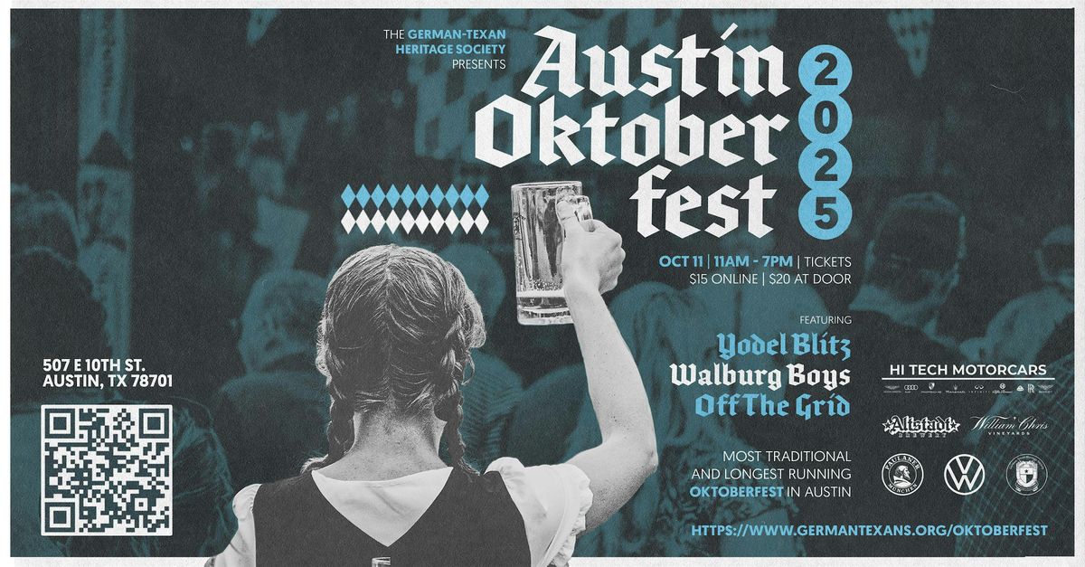Austin Oktoberfest 2025, 11 October | Event in Austin | AllEvents