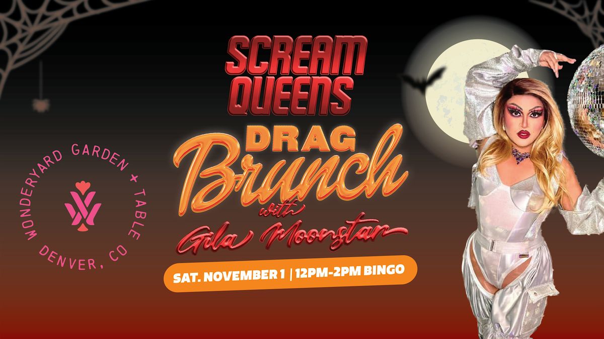 Scream Queens Drag Brunch & Bingo with Gila Moonstar, 1 November | Event in Denver | AllEvents