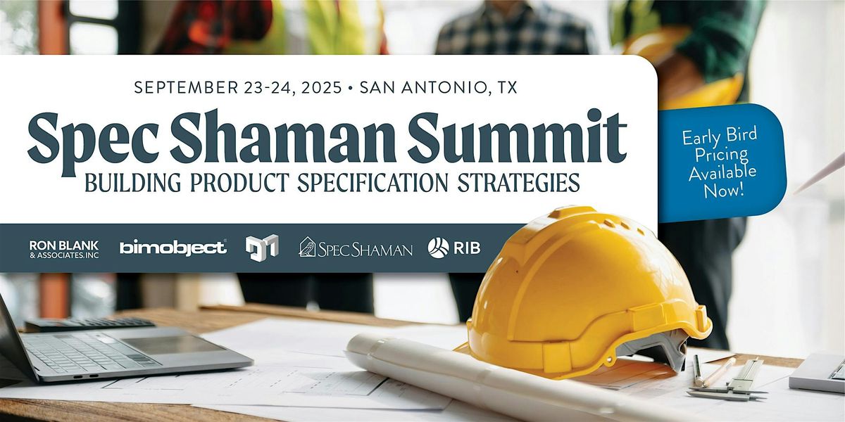 The Spec Shaman Summit • San Antonio, Fall 2025, 23 September | Event in San Antonio | AllEvents