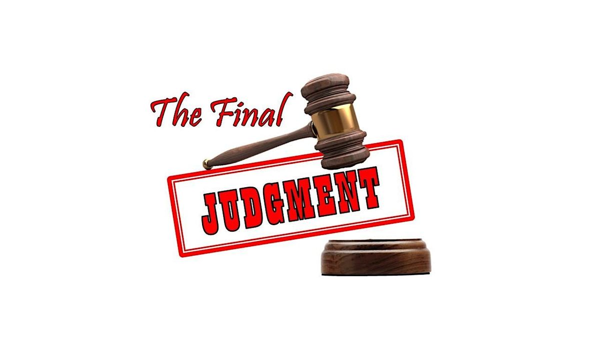 Final Judgment  -  Week 1 ~ October 31 - November 2, 2025, 31 October | Event in Lumberton | AllEvents