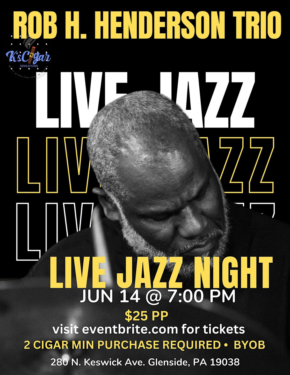 Live Jazz Night, 14 June | Event in Glenside | AllEvents