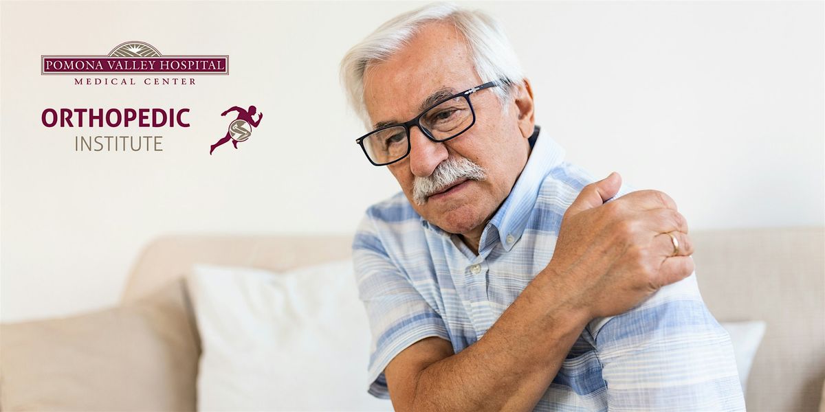 Total Joint Replacement Community Health Talk -  Washington Senior Center, 27 August | Event in Pomona | AllEvents