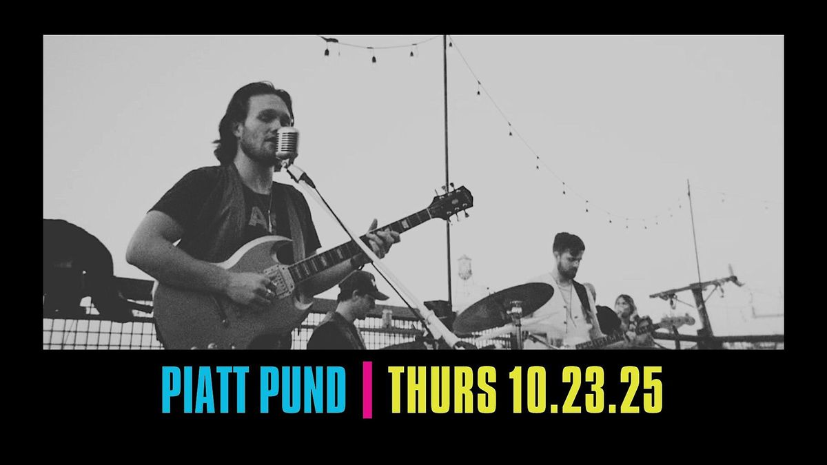 Harry’s LIVE Presents Piatt Pund, 23 October | Event in Richmond | AllEvents