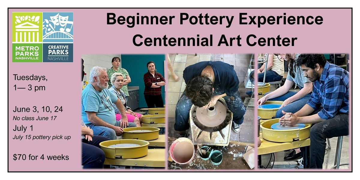 Beginner Pottery Experience, 3 June | Event in Nashville | AllEvents