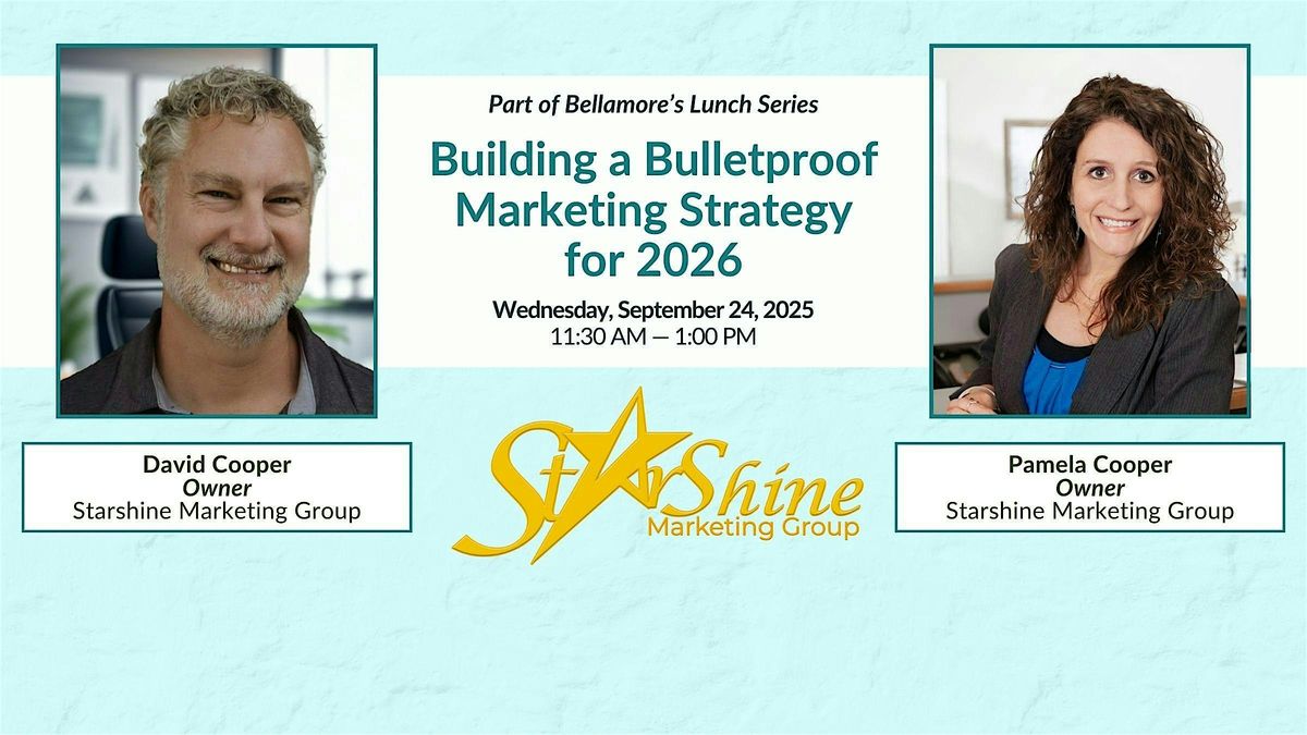 Building a Bulletproof Marketing Strategy for 2026, 24 September | Event in Greer | AllEvents
