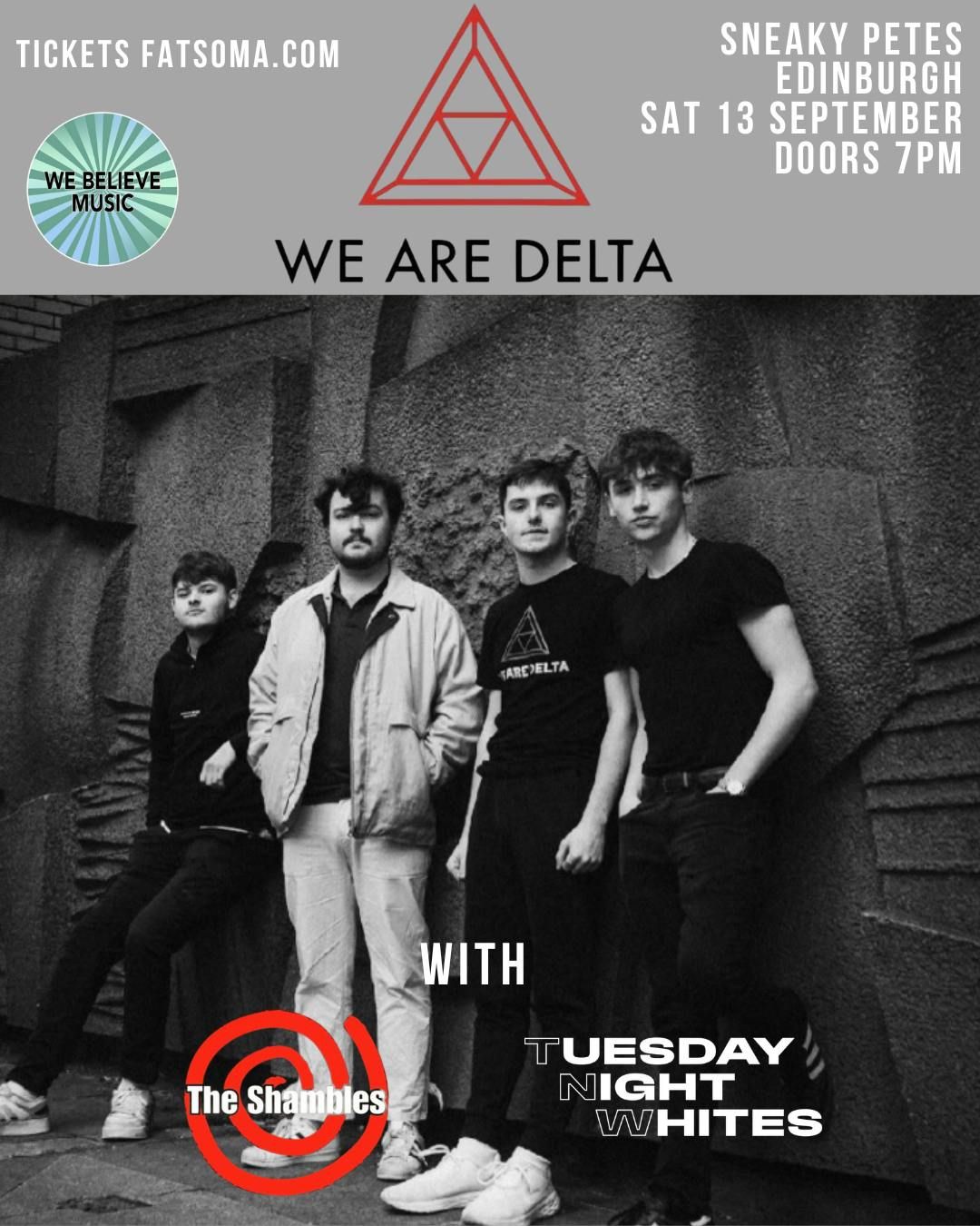 WE ARE DELTA, 13 September | Event in Edinburgh | AllEvents