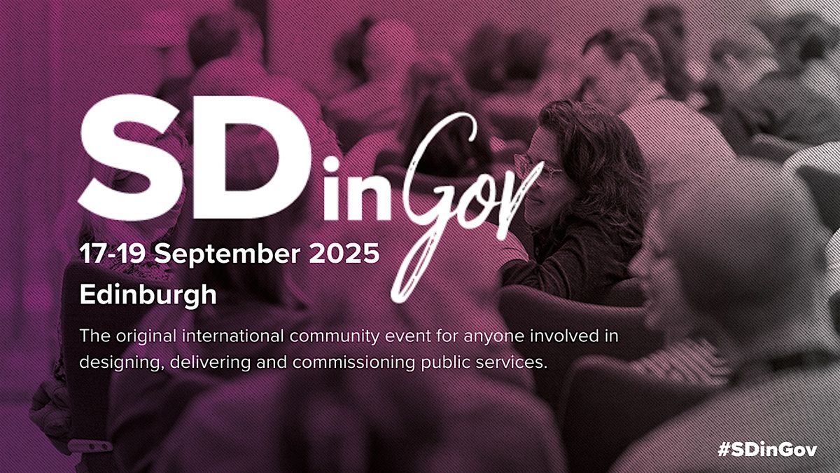 SDinGov 2025, 17 September | Event in Edinburgh | AllEvents