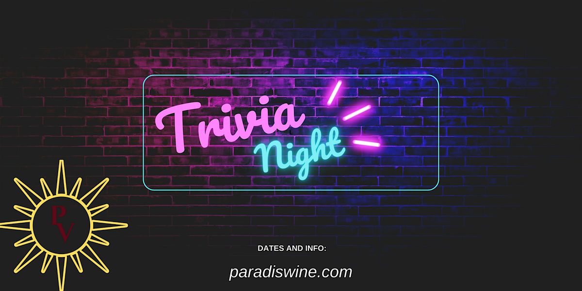 Copy of Trivia Night | Event in Silverton | AllEvents