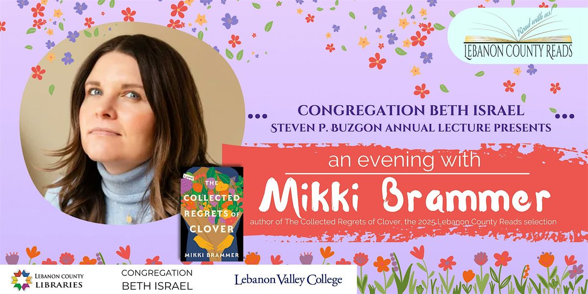 An Evening with Mikki Brammer, author of The Collected Regrets of Clover, 10 September | Event in Lebanon