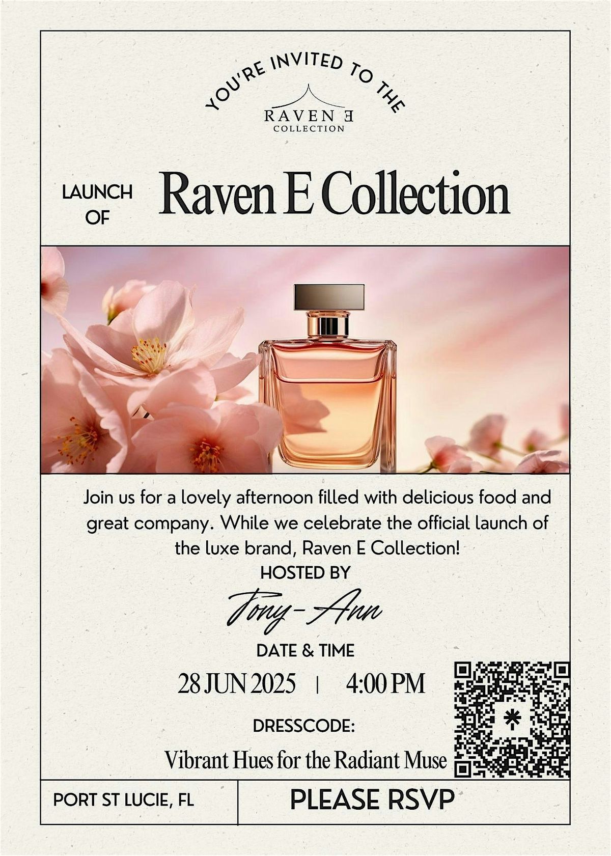 Scent & Sip: The Official Launch of Raven E Collection, 28 June | Event in Port St. Lucie | AllEvents