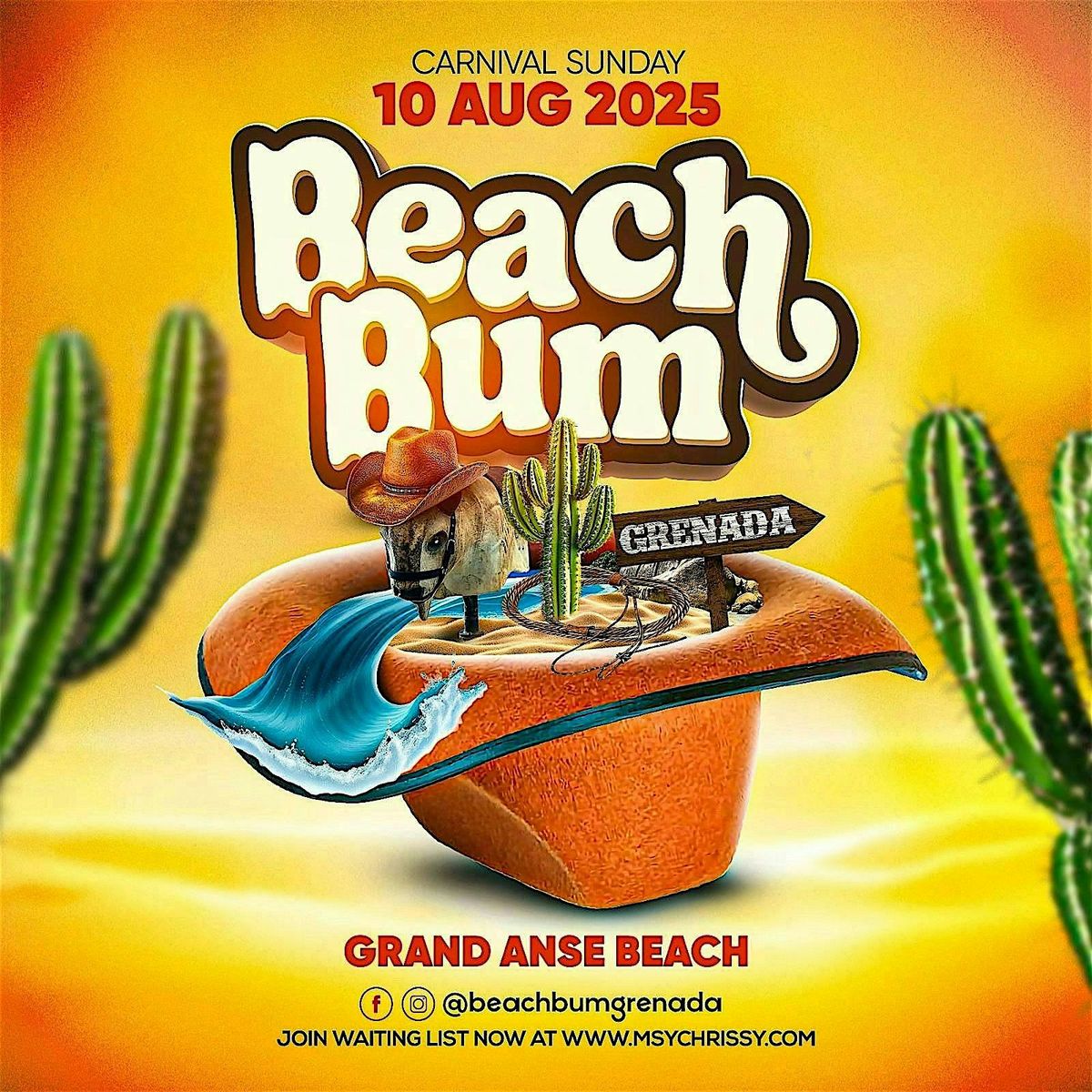 BeachBum, 10 August | Event in St. George | AllEvents