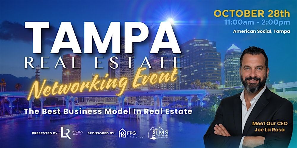 The Best Business Model in Real Estate – Tampa Networking Event, 28 October | Event in Tampa | AllEvents