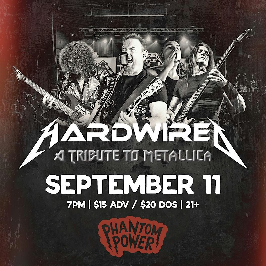 Hardwired - A Tribute To Metallica, 11 September | Event in Millersville | AllEvents