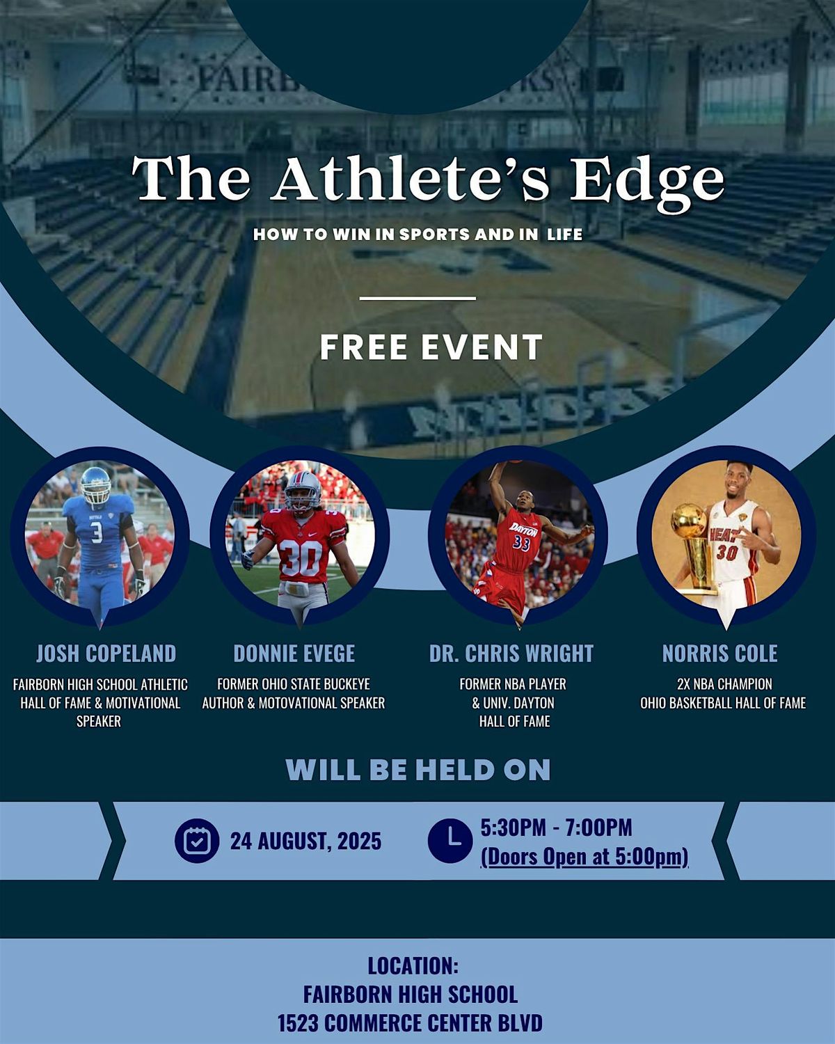 Athlete’s Edge, 24 August | Event in Fairborn | AllEvents