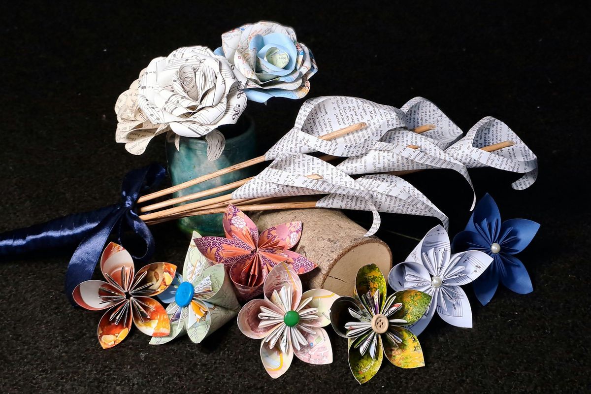 Book paper flower workshop (afternoon), 13 September | Event in Ossett | AllEvents