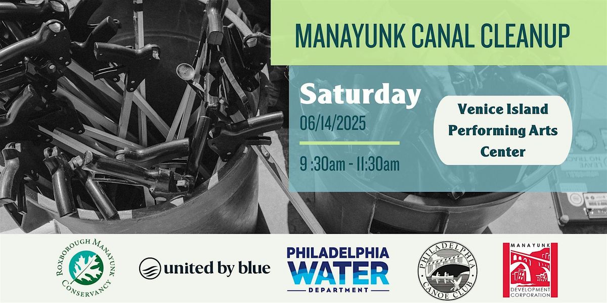 Manayunk Canal Cleanup, 14 June | Event in Philadelphia | AllEvents