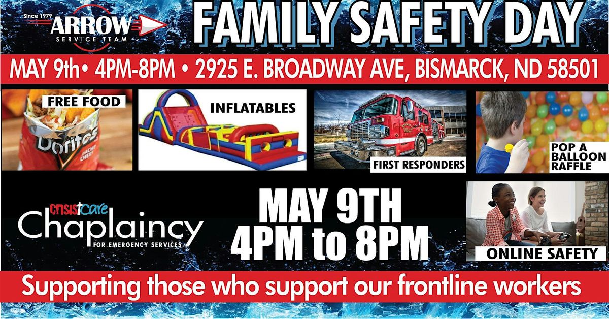 2025 Family Safety Day, 9 May | Event in Bismarck | AllEvents