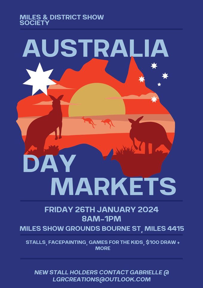 Miles Showgrounds Australia DayMarkets Miles District Show Society miles-showgrounds-australia-daymarkets-miles-district-show-society