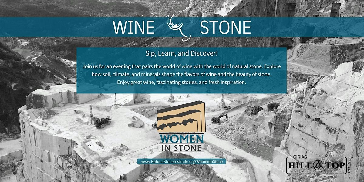 Wine and Stone - Powered by Natural Stone Institute, 13 November | Event in Farmers Branch | AllEvents