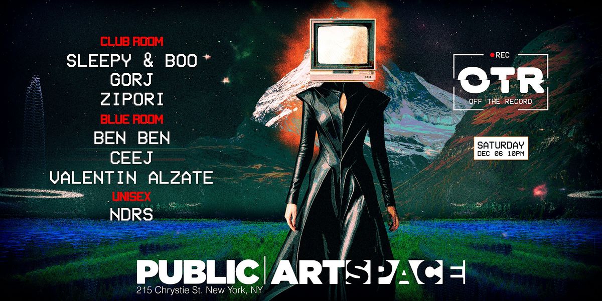 Off The Record  at PUBLIC Hotel, 6 December | Event in New York | AllEvents