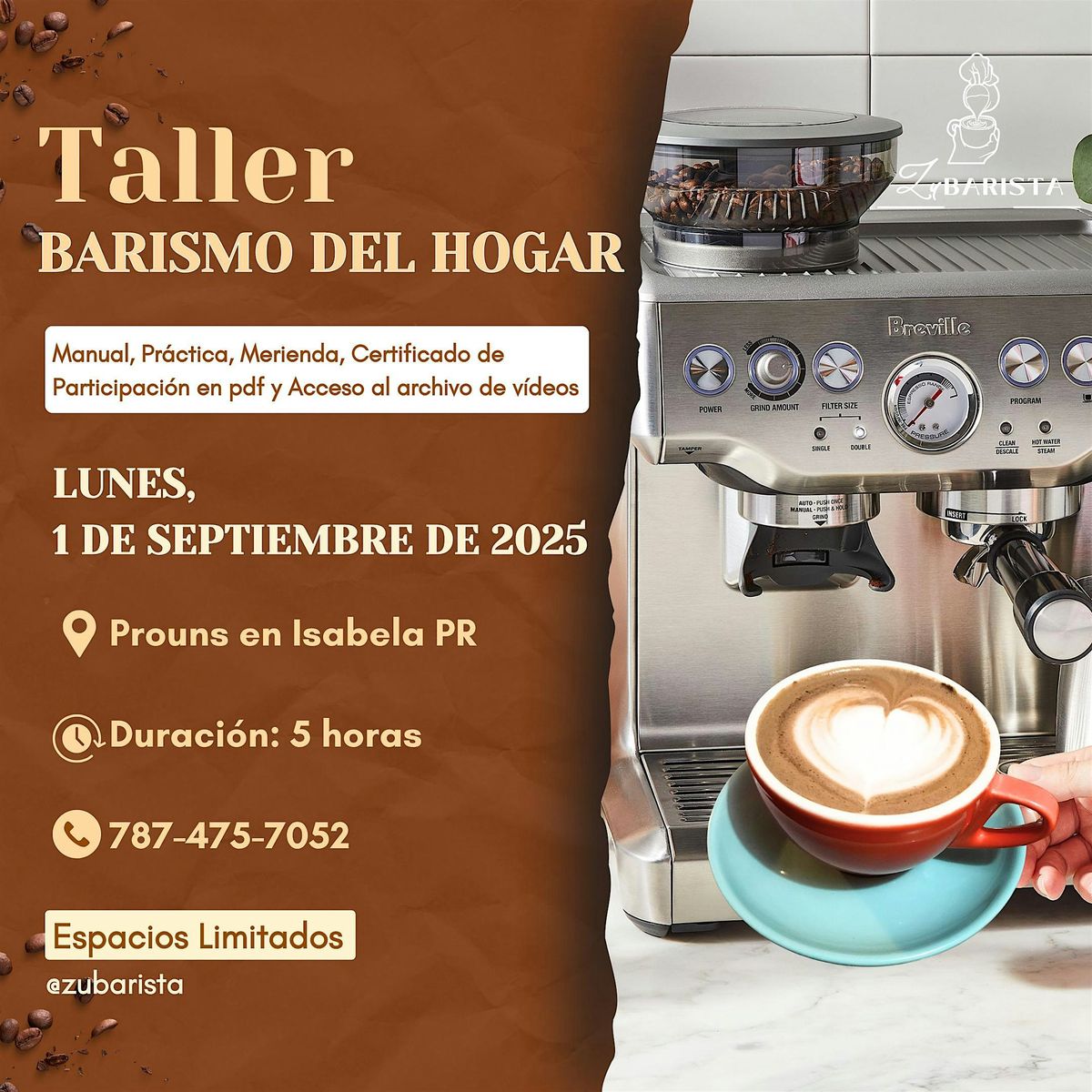 Taller Barismo del hogar, 1 September | Event in Guerrero | AllEvents