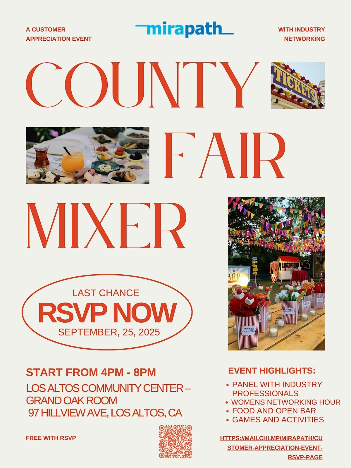 Mirapath's AI, Tech, and IT County Fair: A Networking and Customer Event, 25 September | Event in Los Altos