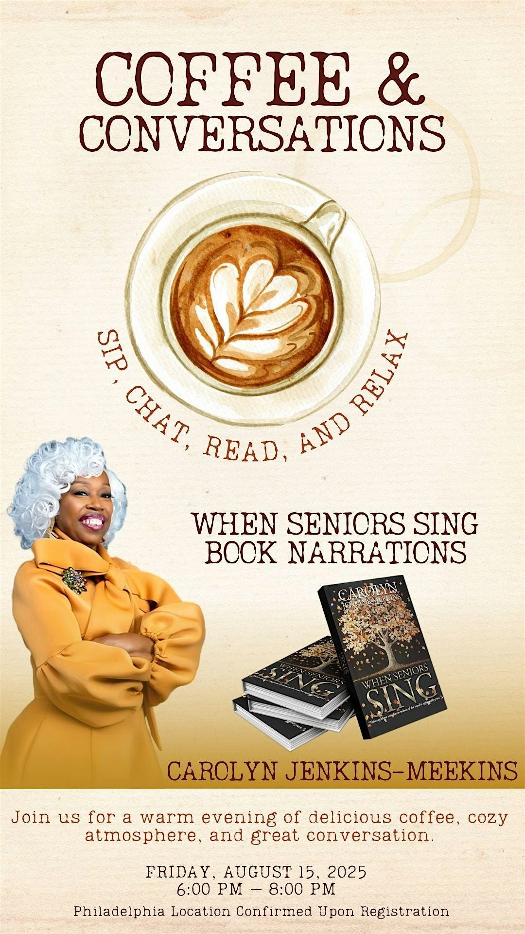 Coffee & Conversations, 15 August | Event in Lansdowne | AllEvents