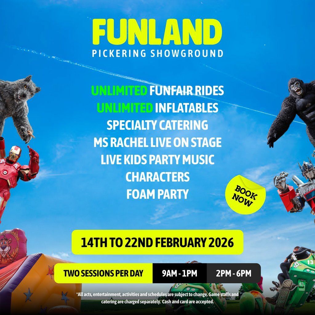Funland, 14 February | Event in Scarborough | AllEvents