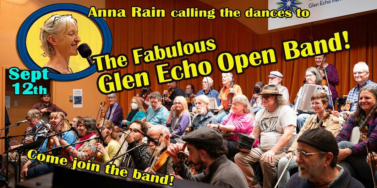 Contra Dance with Anna Rain calling to The Fabulous Glen Echo Open Band!, 12 September | Event in Glen Echo